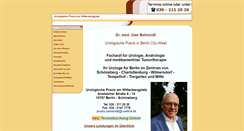 Desktop Screenshot of dr-behrendt-urologie.de